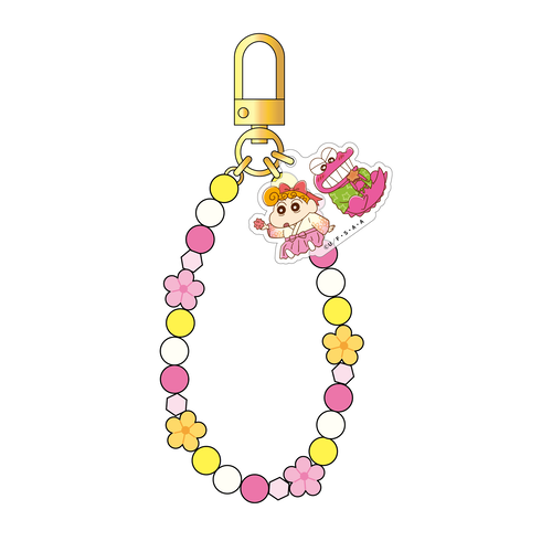 クレヨンしんちゃん ハンドストラップ もちもち和菓子でひとやすみ